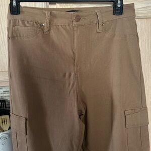 Royalty For Me Women's Tan Cargo Pants